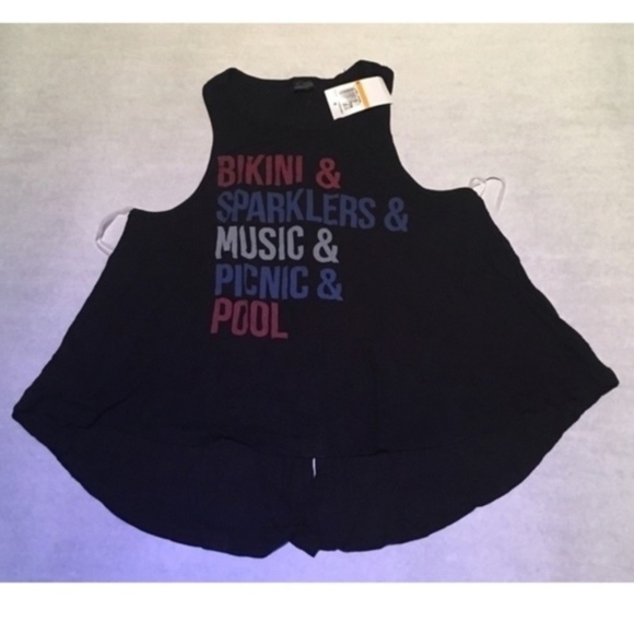 Women's Graphic Racerback Tank Size Small - Picture 2 of 11